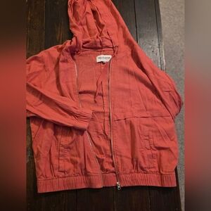 Wallflower Coral Hooded Jacket